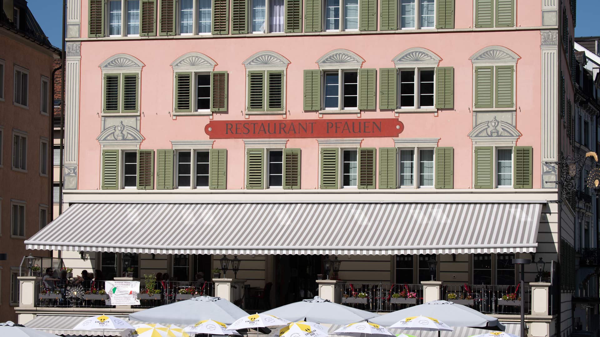 Thoma Storen, Referenzen, Restaurant Pfauen, Klosterplatz, Einsiedeln
